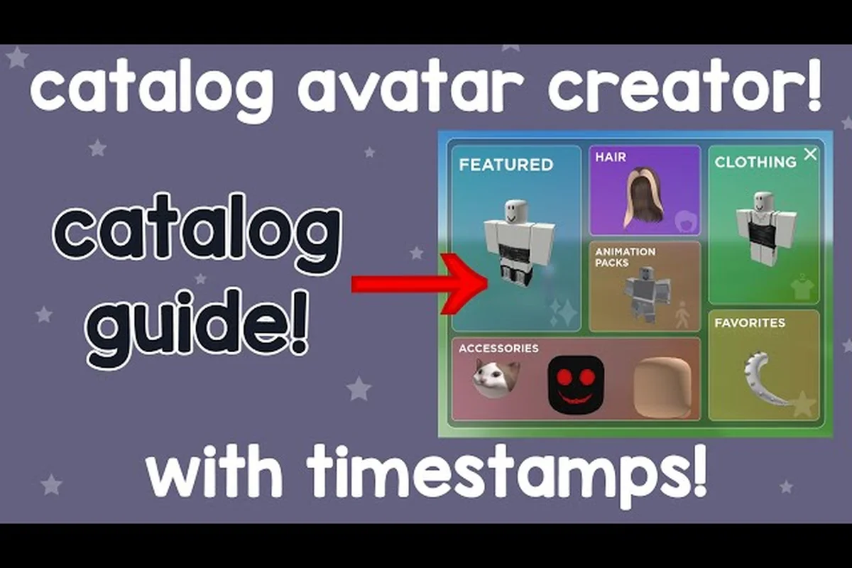 Catalog Avatar Creator beginner guide: enter codes & save