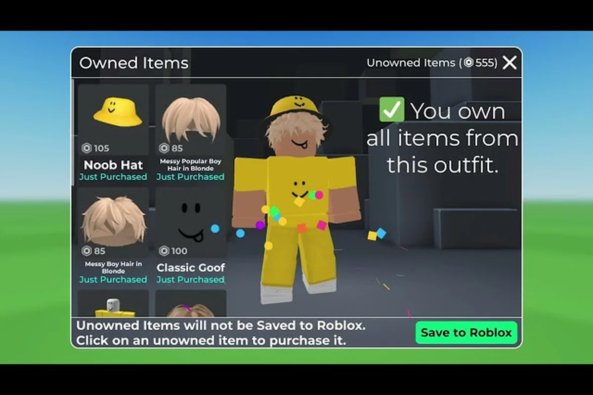 Catalog Avatar Creator new features: try-on animations