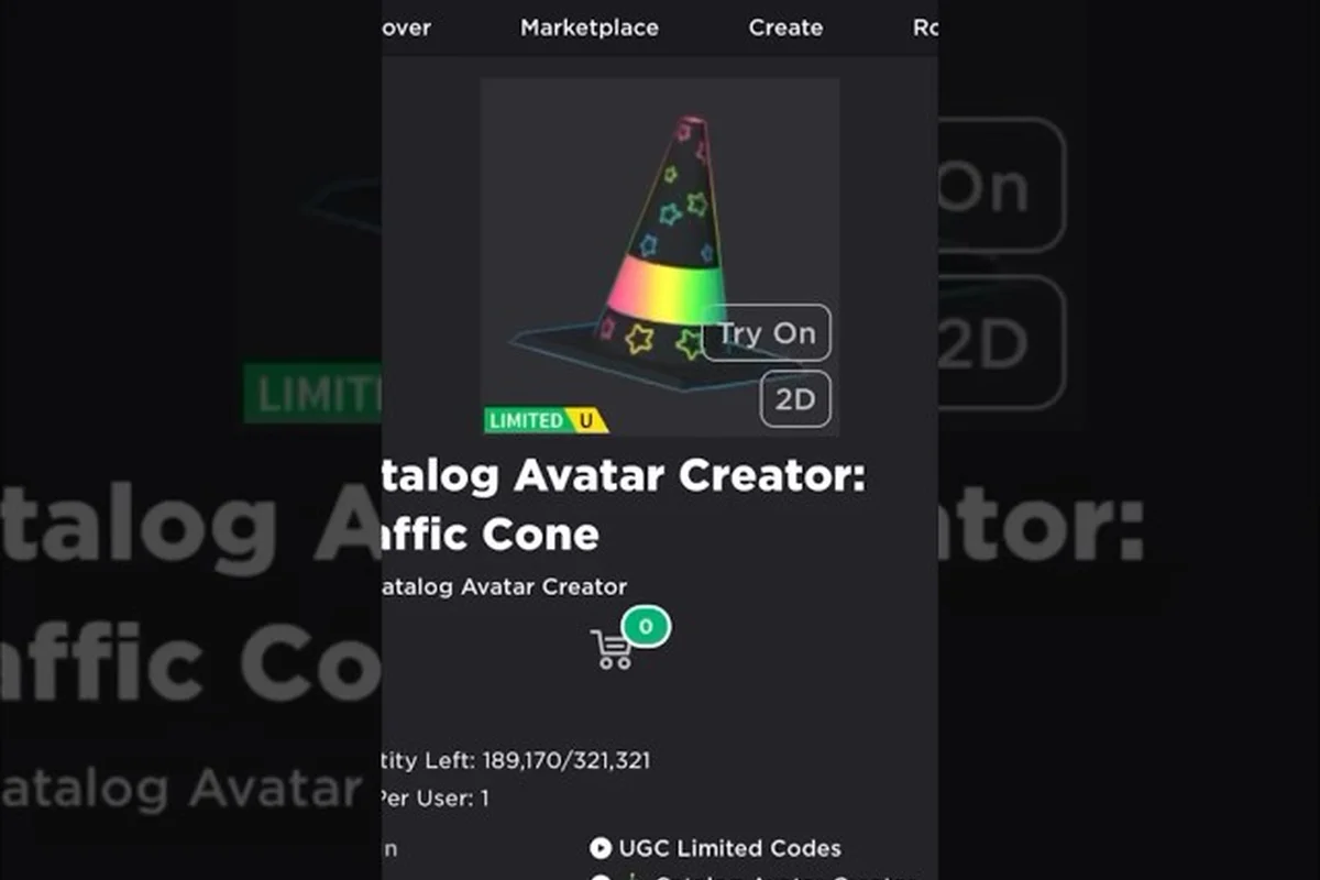 Catalog Avatar Creator UGC stores: open a free storefront
